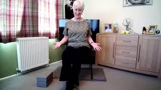 Seated Pigeon Posture with Modifications