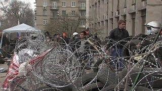 Pro-Russian separatists seize Donetsk police HQ