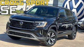 2025 VW Atlas Cross Sport SE Deep Black and Beige Is Classy At A Budget Price