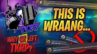 Why Gang GK Left TKRP Server ? - നിങ്ങൾ അറിയാത്ത സത്യം !!!  - Androgamer Malayalam