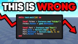 5 MISTAKES Beginner Roblox SCRIPTERS make...