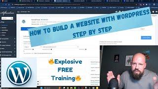 How to Build a Website With WordPress Step by Step With GreenGeeks Hosting FREE Training