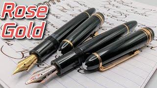 A STUNNING Montblanc 146 - Rose Gold and OBB Nib!