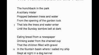 Hunchback in the Park - audio