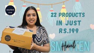 22 Products in just रु199  | SMYTTEN HAUL | How to use Smytten App #smytten #smyttenproducts