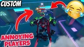 Annoying a Real Player  - Mech Arena