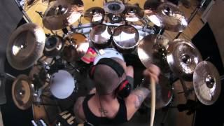 Ryan Van Poederooyen Drumcam (Devin Townsend Project) - 'Transcendence' Studio Footage 2016