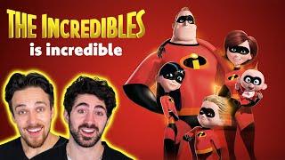 First-ish time watching *THE INCREDIBLES* (it's 'incredibly' good)