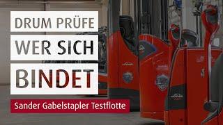 Neueste Linde Technik erleben! - Sander Fördertechnik Testflotte