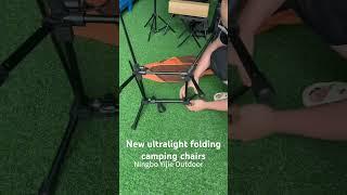 New ultralight folding camping chairs.   #camping #camper #camp #outdoors #campingchair