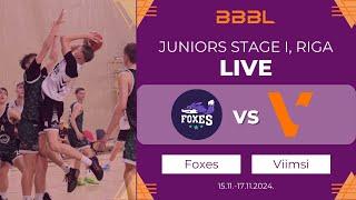 Yerevan Foxes vs KK Viimsi | BBBL Boys U18