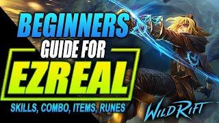 Wild Rift Ezreal Guide | Combo, Skill, Items | League of Legends