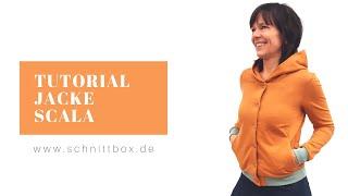 Tutorial Jacke mit Kapuze oder Kragen