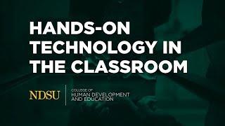 Hands-on technology in the classroom