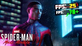 Marvel's Spider-Man: Miles Morales! ПОВЫШЕНИЕ FPS и ОПТИМИЗАЦИЯ / НАСТРОЙКА ГРАФИКИ в Spider Man