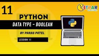 #python #coding What is PYTHON BOOLEAN data type in hindi by Paras Patel | Basics to advanced coding