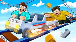 CART RIDE DISASTERS IN ROBLOX !!