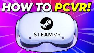 How to Play PCVR on Quest 2! Airlink, Virtual Desktop & Oculus link