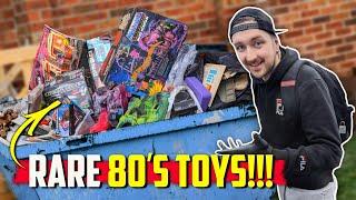 80's TOY Treasure found in a DUMPSTER?! - Toy Haul of the Decade!! + BIG Studio Update!