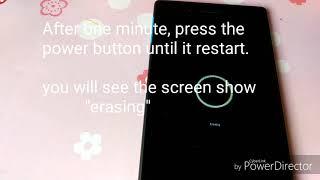 Force reset tablet lenovo guru