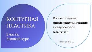 Когда происходит миграция гиалуроновой кислоты?