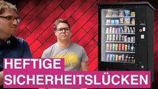 Hacker entdecken Sicherheitslücken in Snackautomaten , sind wir noch sicher ?