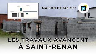 Les travaux avancent à Saint Renan - Perco Constructions