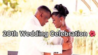 WEDDING VLOG‍️ || FAITH KABELO|| My Parents Celebrating their 20th Wedding Anniversary 