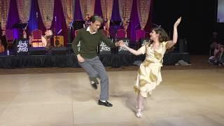 Lindy Focus XVIII: Advanced Lindy Hop Couples Finals - Grace & Blake