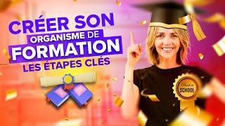 Comment créer un organisme de formation étape par étape 