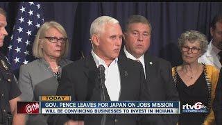 Ind. Gov. Mike Pence to visit Japan