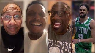 Stephen A Paul Pierce & More REACTS To Derrick White Insane Game Winner Vs Heat Forcing Game 7