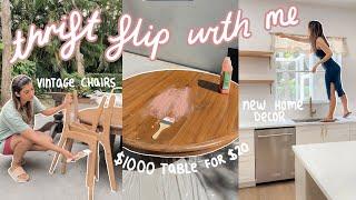 THRIFT FLIP WITH ME *turning vintage finds into dream pinterest furniture!*