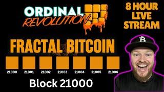 Fractal Bitcoin Block 21000 Live Updates