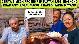 SAMBAL PECEL TANPA MINYAK TAPE SINGKONG ENAK ANTI GAGAL CUKUP 2 HARI DI JAMIN MATANG