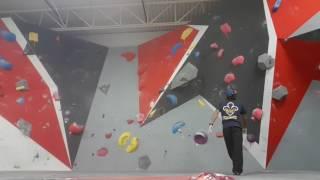 Escalade de blocs crux  v6 2017