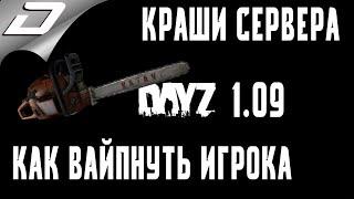 КРАШ СЕРВЕРА - ВАЙП ПЕРСОНАЖА  Dayz Standalone 1.09