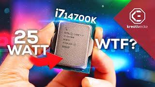 WTF?! i7 14700K mit NUR 25 WATT BETRIEBEN und TROTZDEM nur MINIMALEN Leistungsverlust! #Powerlimits