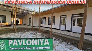 PALVONIYA CHOYXONASI OCHILDI SAMARQAND PASTDARGOM BURGANI M F Y DA