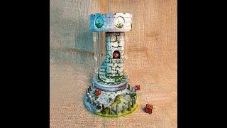 Башня для бросания дайсов, кубиков (Dice Tower)