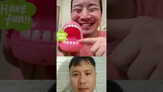 Denture Joke | Try not to laugh ! #shorts #funnyvideo