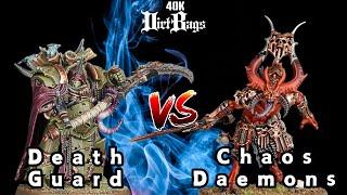 Death Guard 18 Deathshroud vs Chaos Daemons | Pariah Nexus Competitive | Warhammer 40k Battle Report