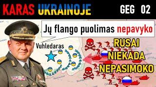 Geg 2: Įspūdinga Nesėkmė: Rusų Flango Puolimas Prieš Vuhledarą Subyra | Karas Ukrainoje Apžvalga