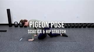 Pigeon Pose (Sciatica pain/hip opener)