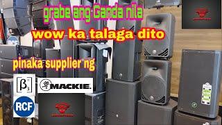 Grabe ganda nila sa price palang || pinaka supplier ng Beta 3 RCF, Mackie & Cerwin Vega speaker