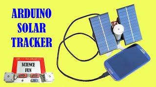 Arduino Solar Tracker with USB Phone Charger – DIY Tutorial