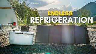 The BEST Portable Fridge and Solar Combo for Camping on a Budget!