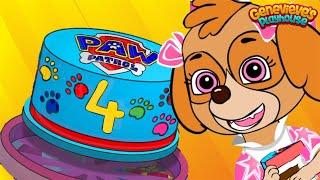 Paw Patrol Skye's Birthday & Cooking Contest Animations for Kids!