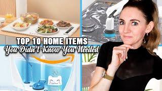 10 Amazon UNIQUE HOME ITEMS to MAKE YOUR LIFE EASIER!  New Cool Gadgets + Organization