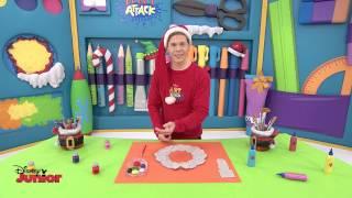 Art Attack - Christmas Wreath - Disney Junior UK